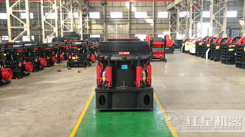300型圓錐破碎機(jī)型號及參數(shù)，一小時(shí)能生產(chǎn)多少噸石子？